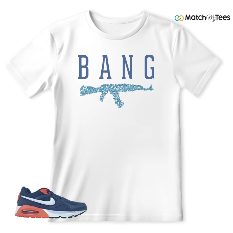 NIKE AIR MAX IVO THUNDER BLUE SNEAKER Matching Tees t-shirt