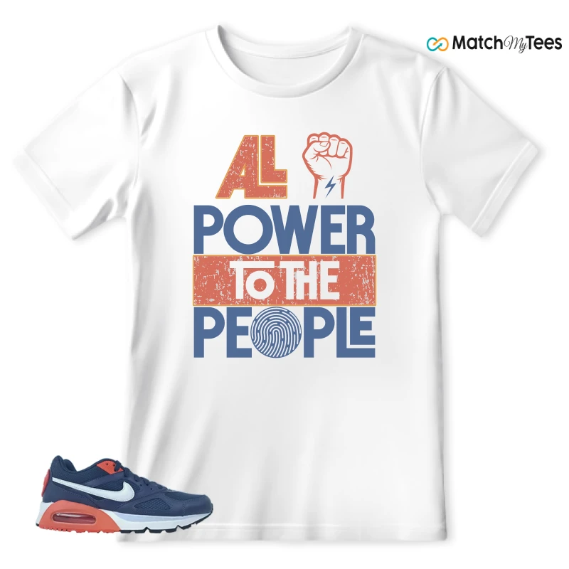 NIKE AIR MAX IVO THUNDER BLUE SNEAKER Matching Tees t-shirt