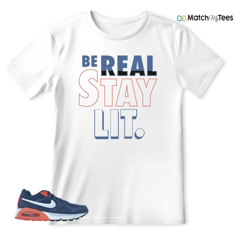 NIKE AIR MAX IVO THUNDER BLUE SNEAKER Matching Tees t-shirt