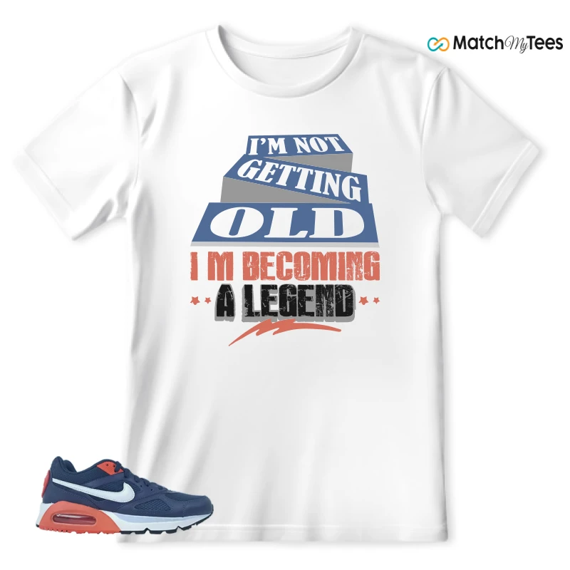 NIKE AIR MAX IVO THUNDER BLUE SNEAKER Matching Tees t-shirt