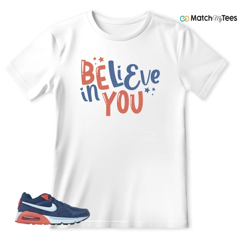 NIKE AIR MAX IVO THUNDER BLUE SNEAKER Matching Tees t-shirt