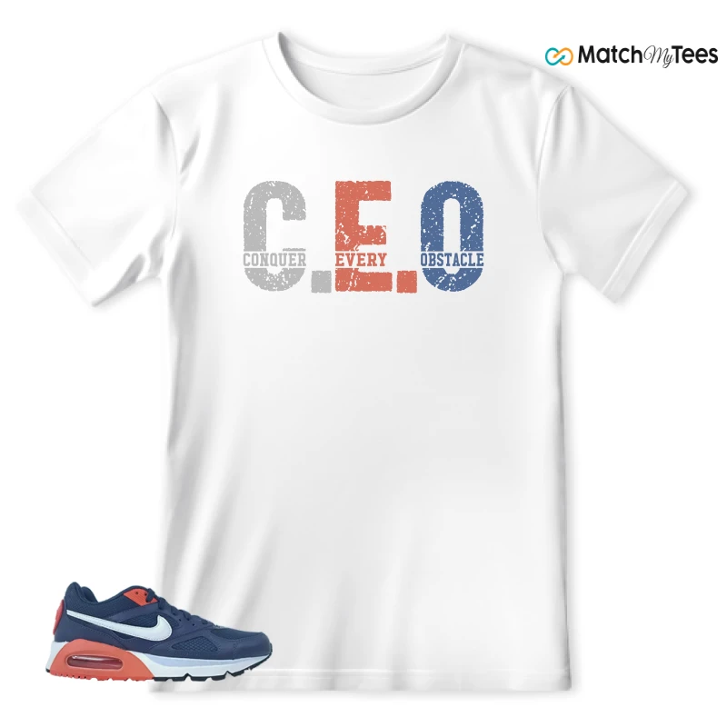NIKE AIR MAX IVO THUNDER BLUE SNEAKER Matching Tees t-shirt
