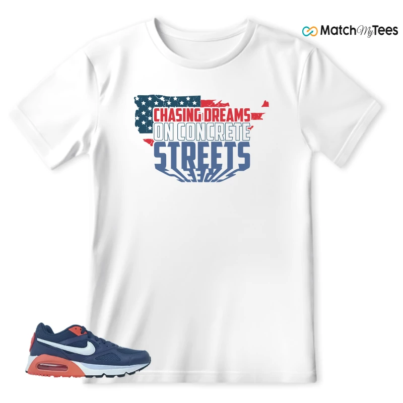 NIKE AIR MAX IVO THUNDER BLUE SNEAKER Matching Tees t-shirt
