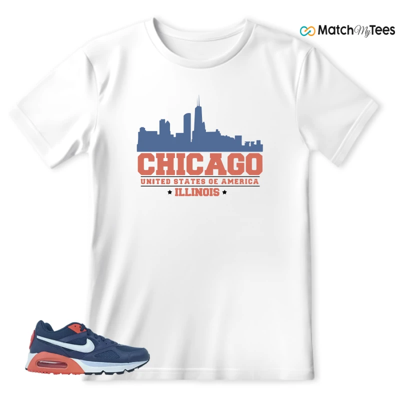 NIKE AIR MAX IVO THUNDER BLUE SNEAKER Matching Tees t-shirt