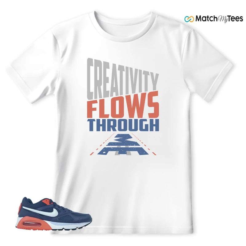NIKE AIR MAX IVO THUNDER BLUE SNEAKER Matching Tees t-shirt