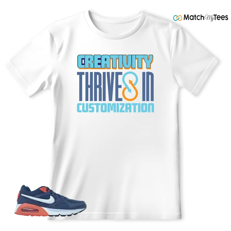 NIKE AIR MAX IVO THUNDER BLUE SNEAKER Matching Tees t-shirt