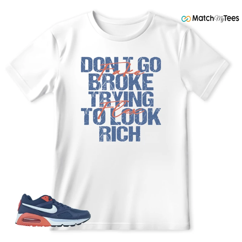 NIKE AIR MAX IVO THUNDER BLUE SNEAKER Matching Tees t-shirt