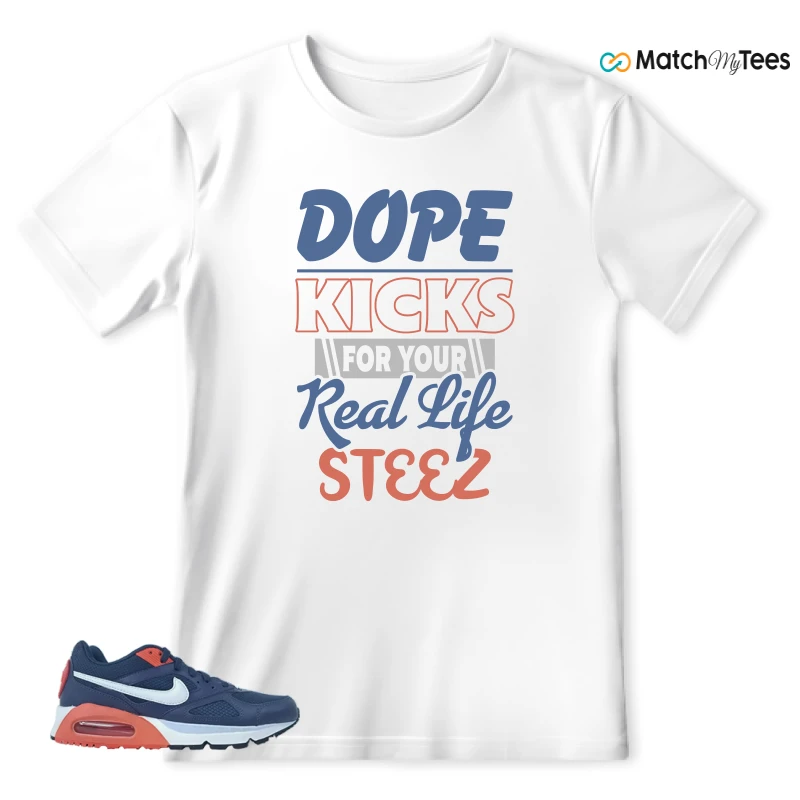 NIKE AIR MAX IVO THUNDER BLUE SNEAKER Matching Tees t-shirt