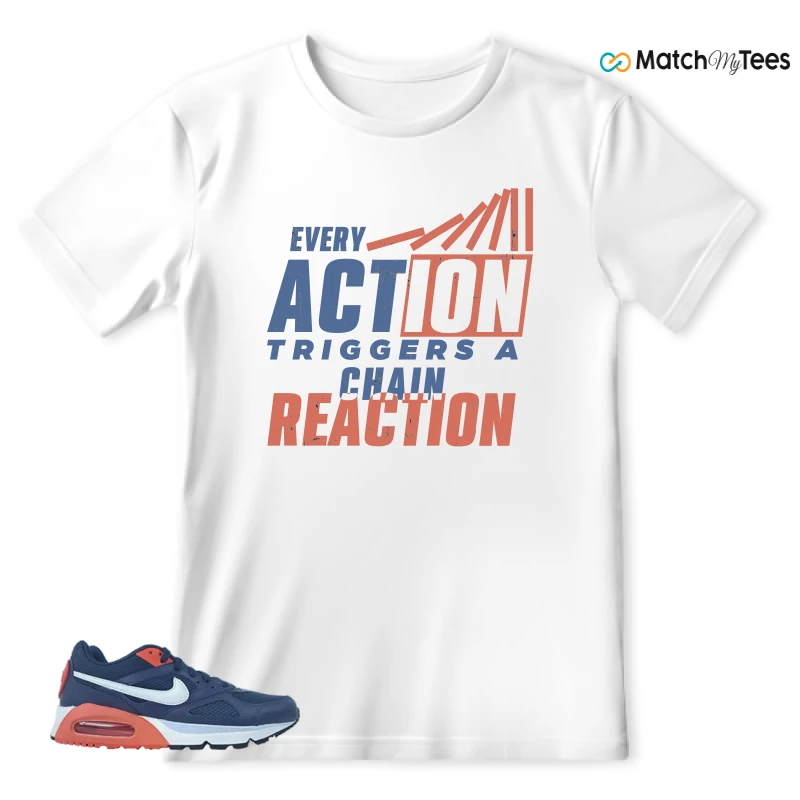 NIKE AIR MAX IVO THUNDER BLUE SNEAKER Matching Tees t-shirt