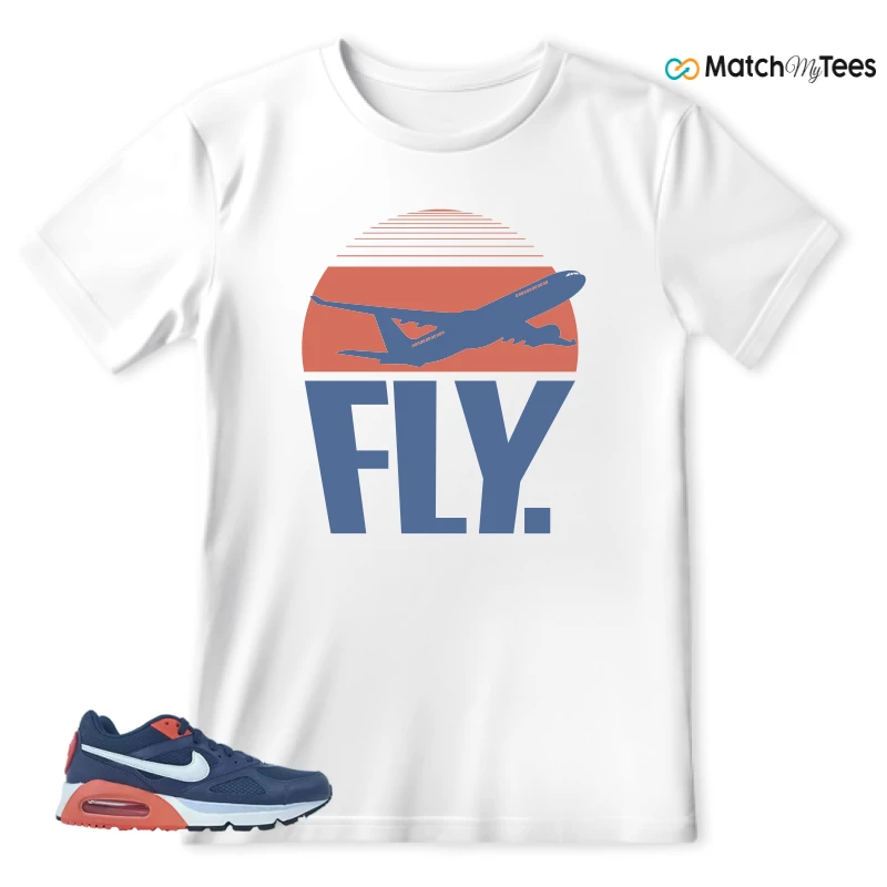 NIKE AIR MAX IVO THUNDER BLUE SNEAKER Matching Tees t-shirt