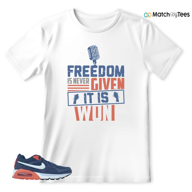 NIKE AIR MAX IVO THUNDER BLUE SNEAKER Matching Tees t-shirt