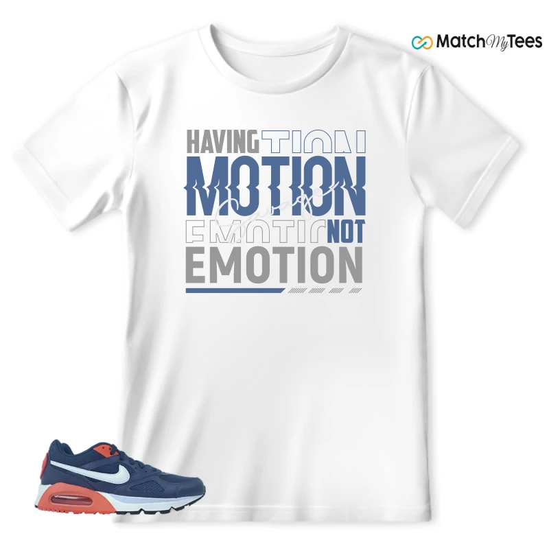 NIKE AIR MAX IVO THUNDER BLUE SNEAKER Matching Tees t-shirt