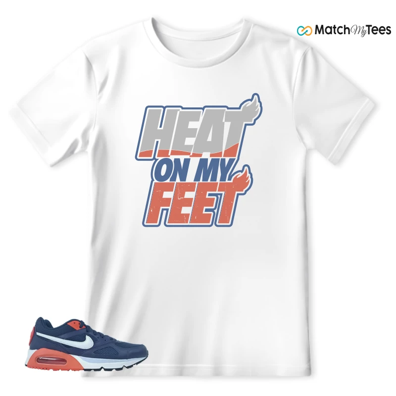 NIKE AIR MAX IVO THUNDER BLUE SNEAKER Matching Tees t-shirt
