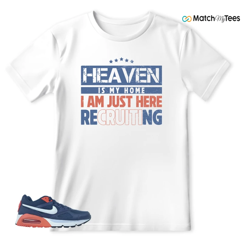 NIKE AIR MAX IVO THUNDER BLUE SNEAKER Matching Tees t-shirt