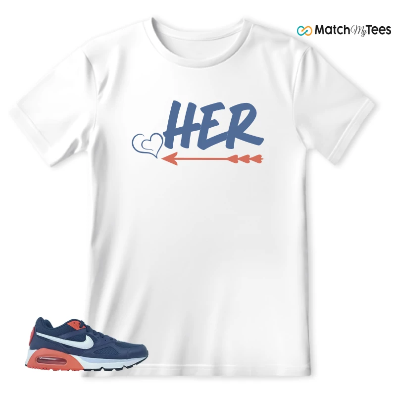 NIKE AIR MAX IVO THUNDER BLUE SNEAKER Matching Tees t-shirt