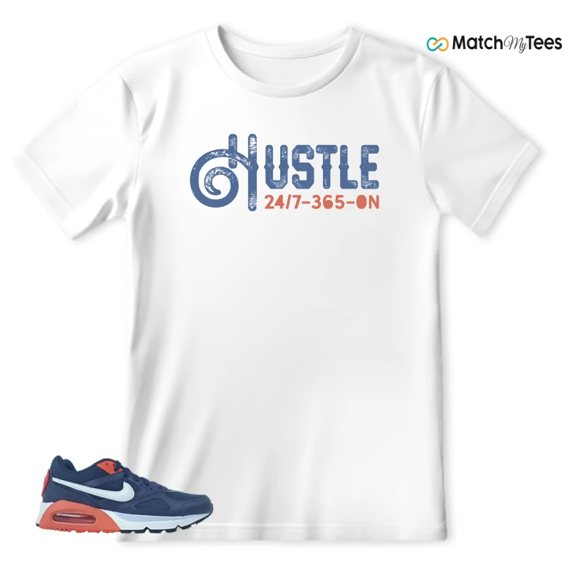 NIKE AIR MAX IVO THUNDER BLUE SNEAKER Matching Tees t-shirt