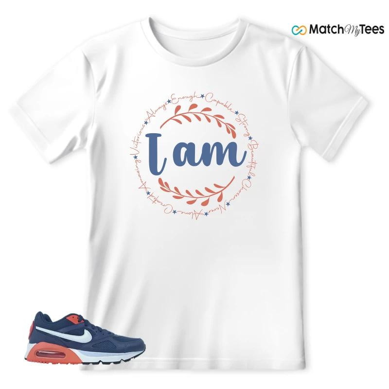 NIKE AIR MAX IVO THUNDER BLUE SNEAKER Matching Tees t-shirt