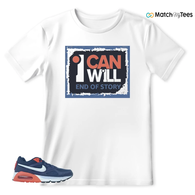 NIKE AIR MAX IVO THUNDER BLUE SNEAKER Matching Tees t-shirt