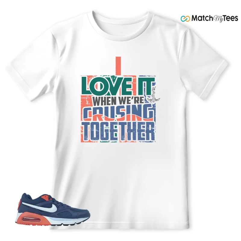 NIKE AIR MAX IVO THUNDER BLUE SNEAKER Matching Tees t-shirt