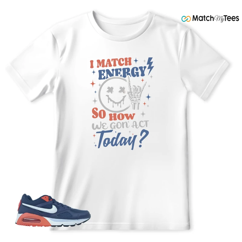 NIKE AIR MAX IVO THUNDER BLUE SNEAKER Matching Tees t-shirt