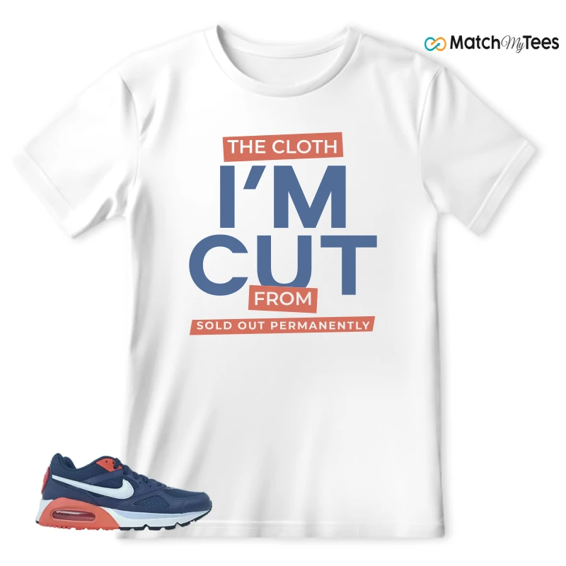 NIKE AIR MAX IVO THUNDER BLUE SNEAKER Matching Tees t-shirt