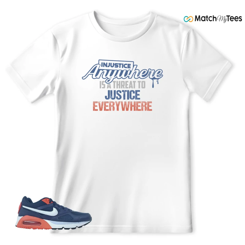 NIKE AIR MAX IVO THUNDER BLUE SNEAKER Matching Tees t-shirt