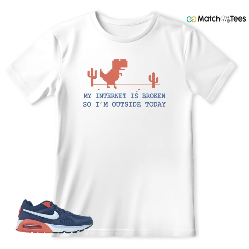 NIKE AIR MAX IVO THUNDER BLUE SNEAKER Matching Tees t-shirt