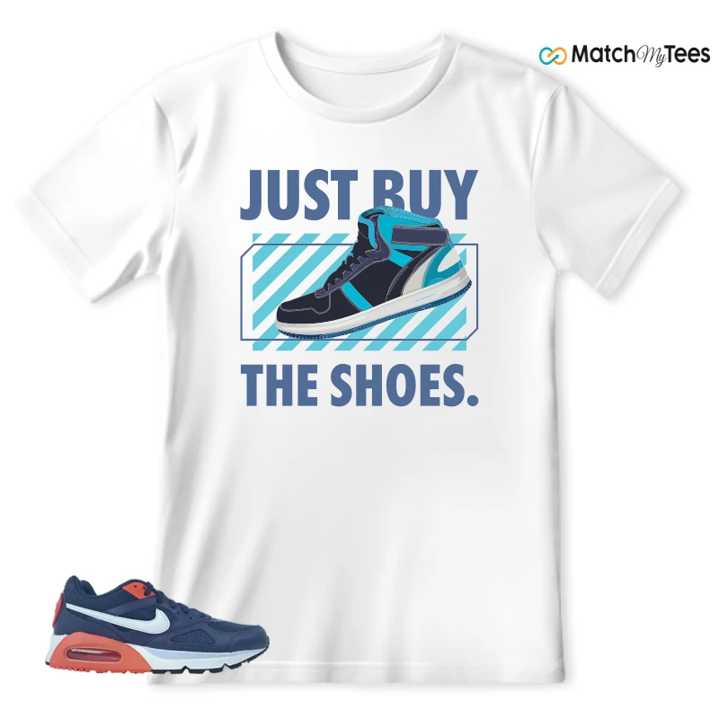 NIKE AIR MAX IVO THUNDER BLUE SNEAKER Matching Tees t-shirt
