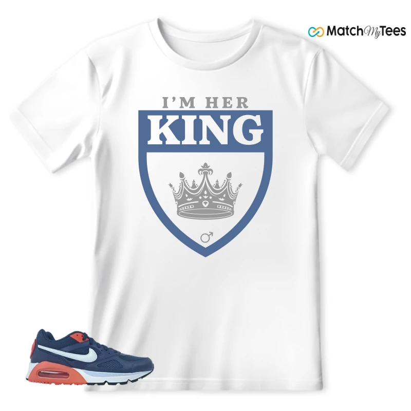 NIKE AIR MAX IVO THUNDER BLUE SNEAKER Matching Tees t-shirt