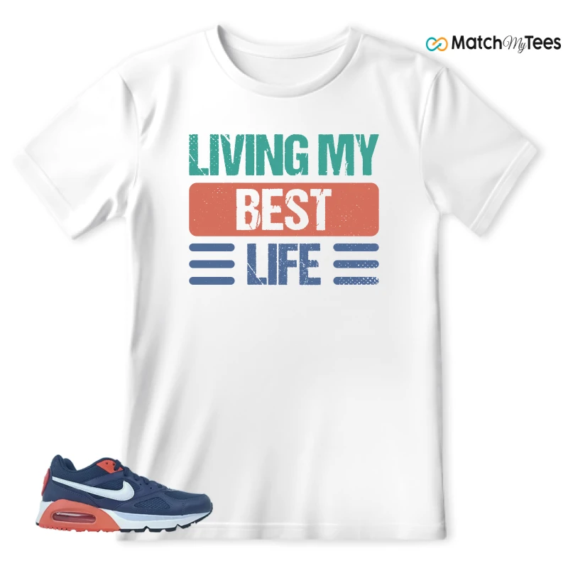 NIKE AIR MAX IVO THUNDER BLUE SNEAKER Matching Tees t-shirt