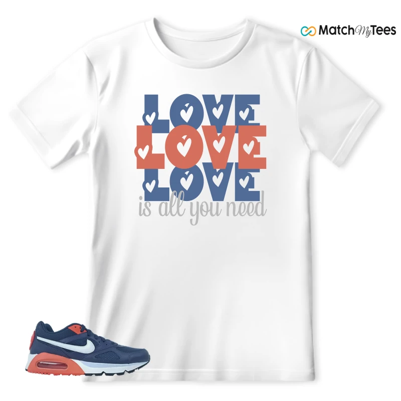 NIKE AIR MAX IVO THUNDER BLUE SNEAKER Matching Tees t-shirt