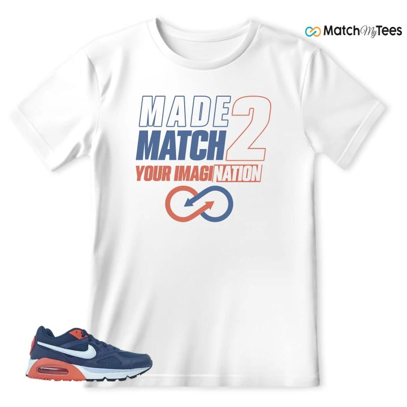 NIKE AIR MAX IVO THUNDER BLUE SNEAKER Matching Tees t-shirt