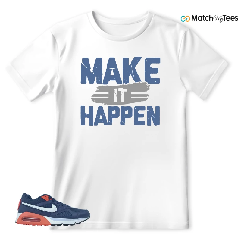 NIKE AIR MAX IVO THUNDER BLUE SNEAKER Matching Tees t-shirt