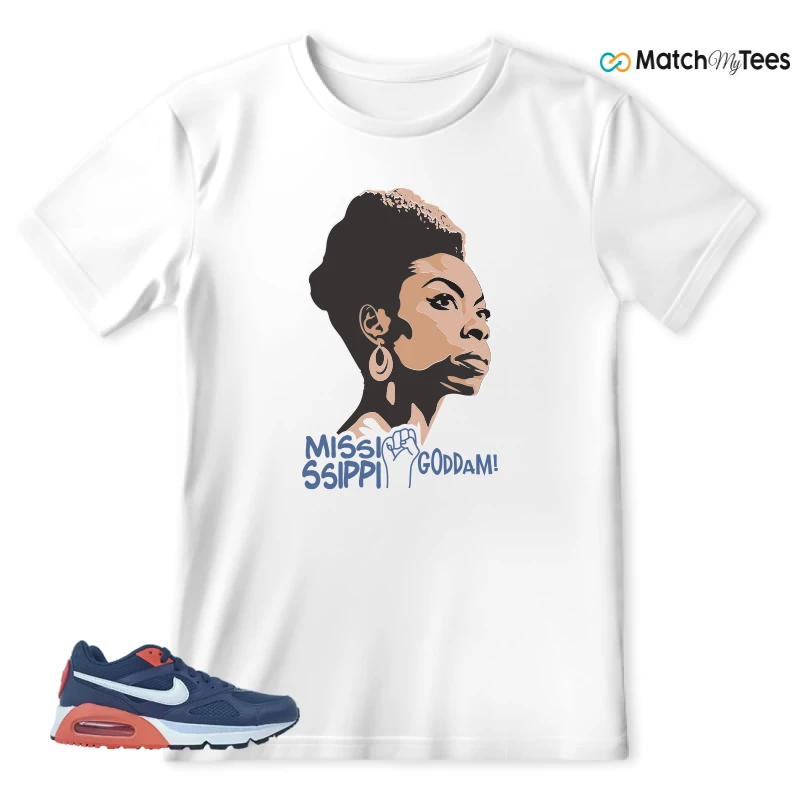 NIKE AIR MAX IVO THUNDER BLUE SNEAKER Matching Tees t-shirt