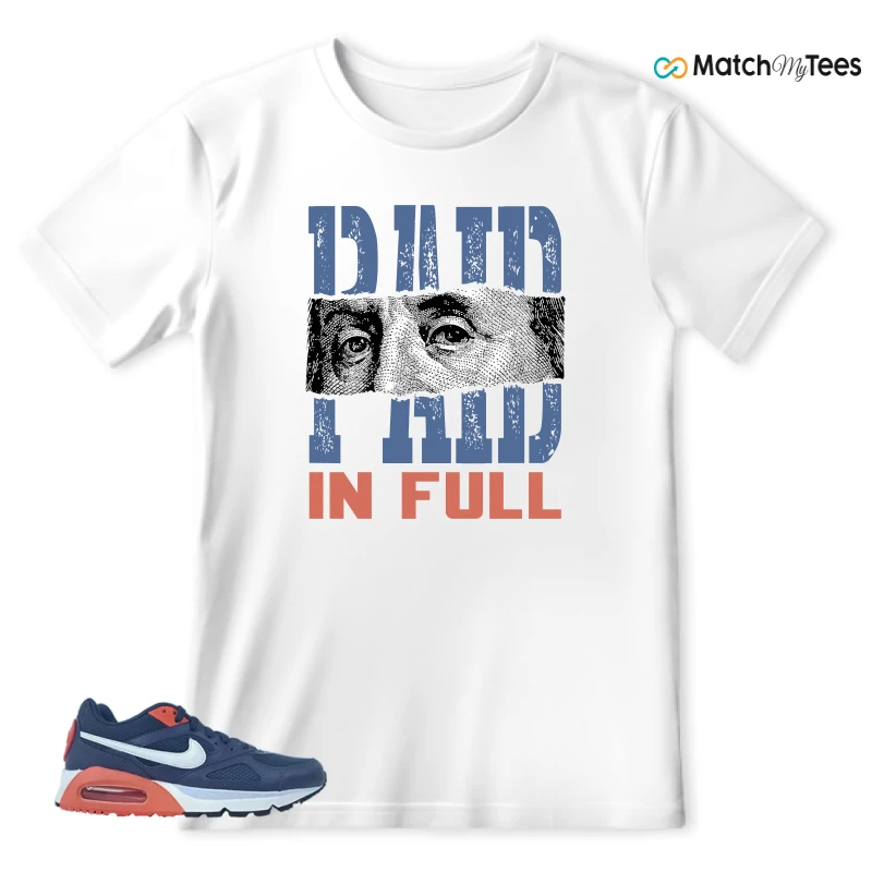 NIKE AIR MAX IVO THUNDER BLUE SNEAKER Matching Tees t-shirt