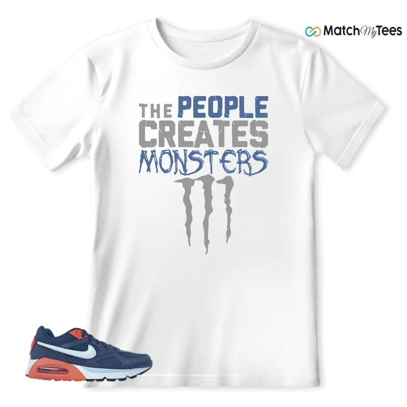 NIKE AIR MAX IVO THUNDER BLUE SNEAKER Matching Tees t-shirt