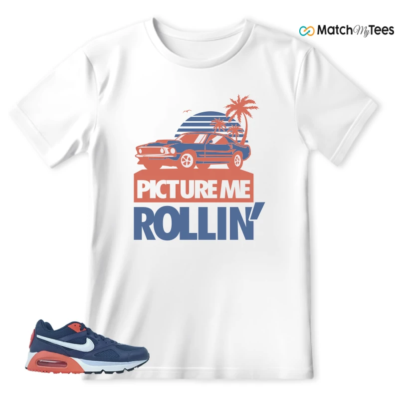 NIKE AIR MAX IVO THUNDER BLUE SNEAKER Matching Tees t-shirt