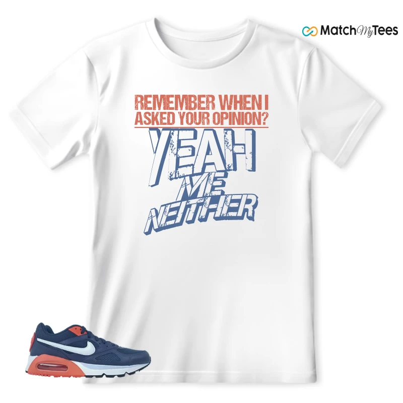 NIKE AIR MAX IVO THUNDER BLUE SNEAKER Matching Tees t-shirt