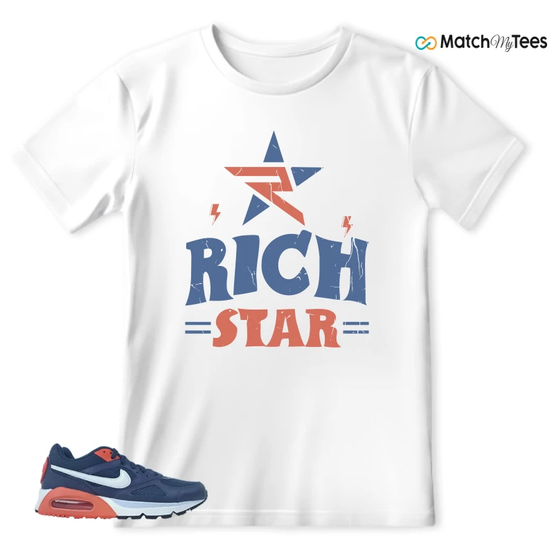 NIKE AIR MAX IVO THUNDER BLUE SNEAKER Matching Tees t-shirt