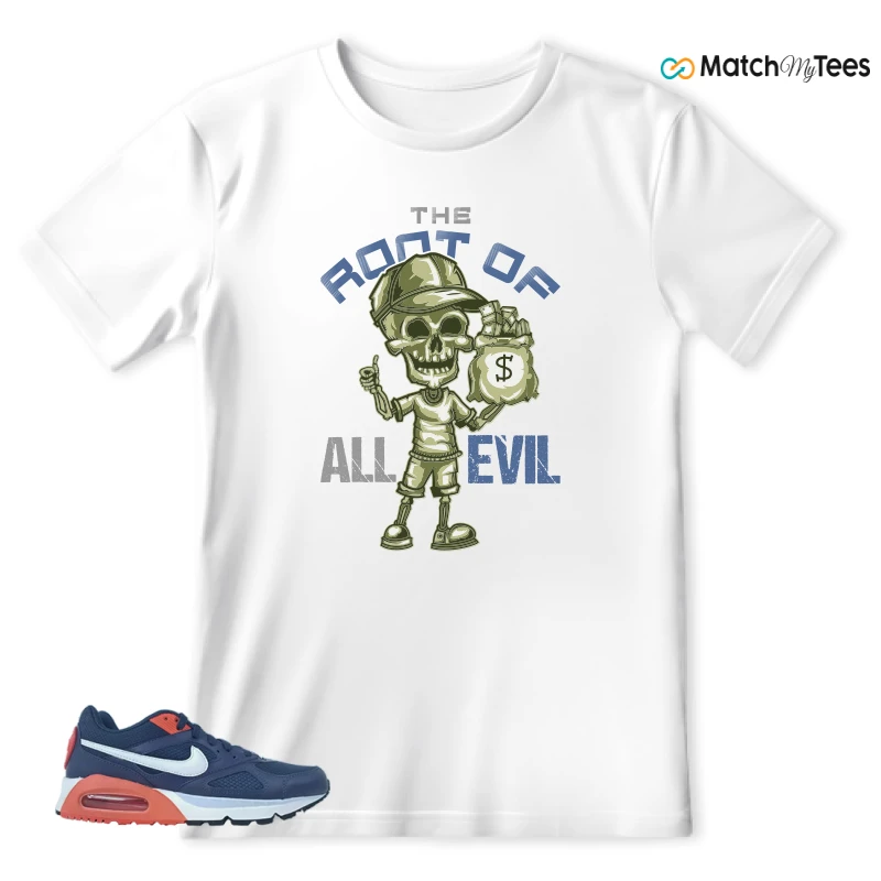 NIKE AIR MAX IVO THUNDER BLUE SNEAKER Matching Tees t-shirt