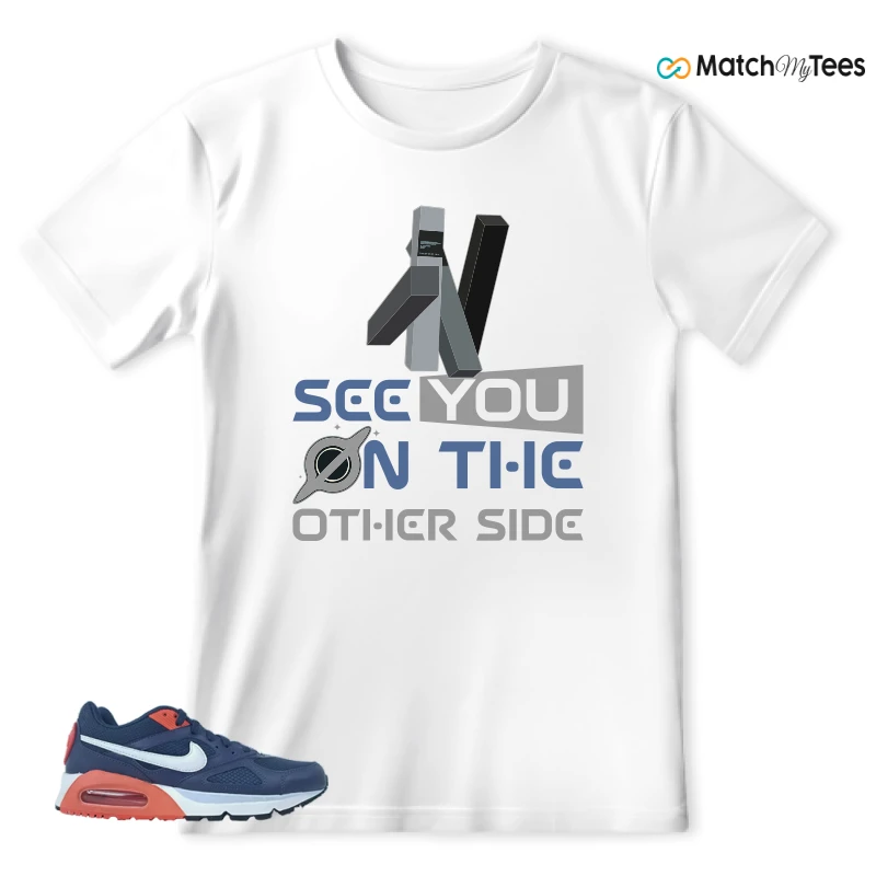 NIKE AIR MAX IVO THUNDER BLUE SNEAKER Matching Tees t-shirt