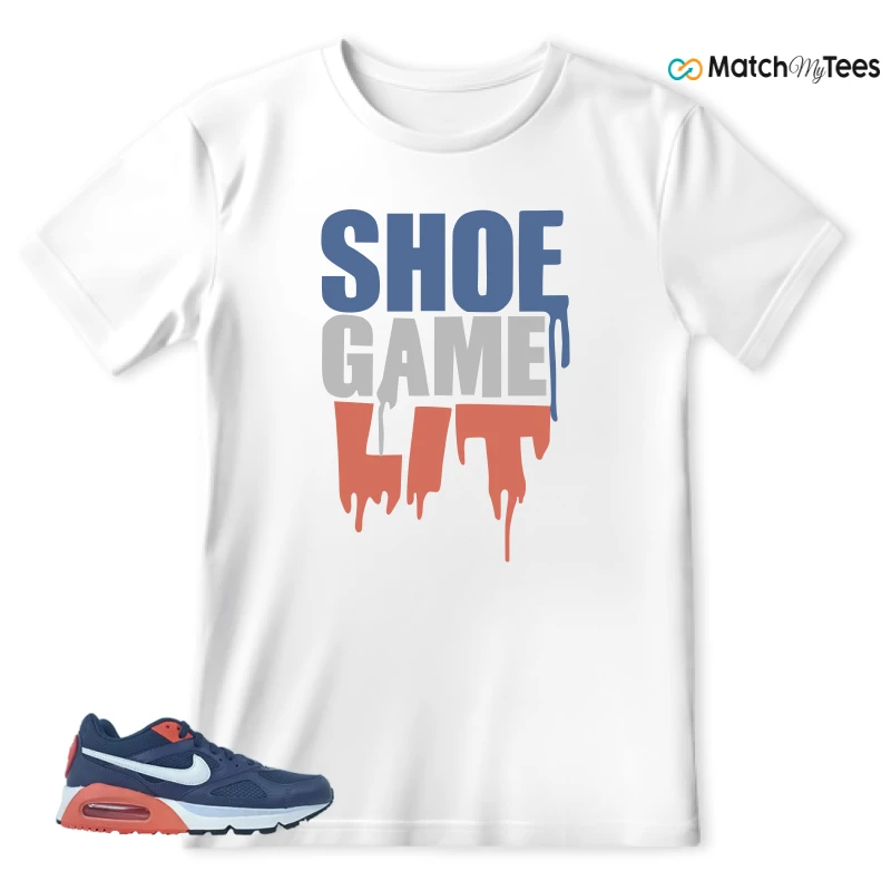 NIKE AIR MAX IVO THUNDER BLUE SNEAKER Matching Tees t-shirt