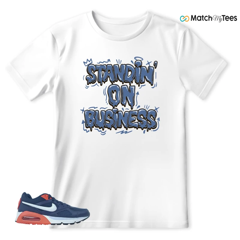 NIKE AIR MAX IVO THUNDER BLUE SNEAKER Matching Tees t-shirt