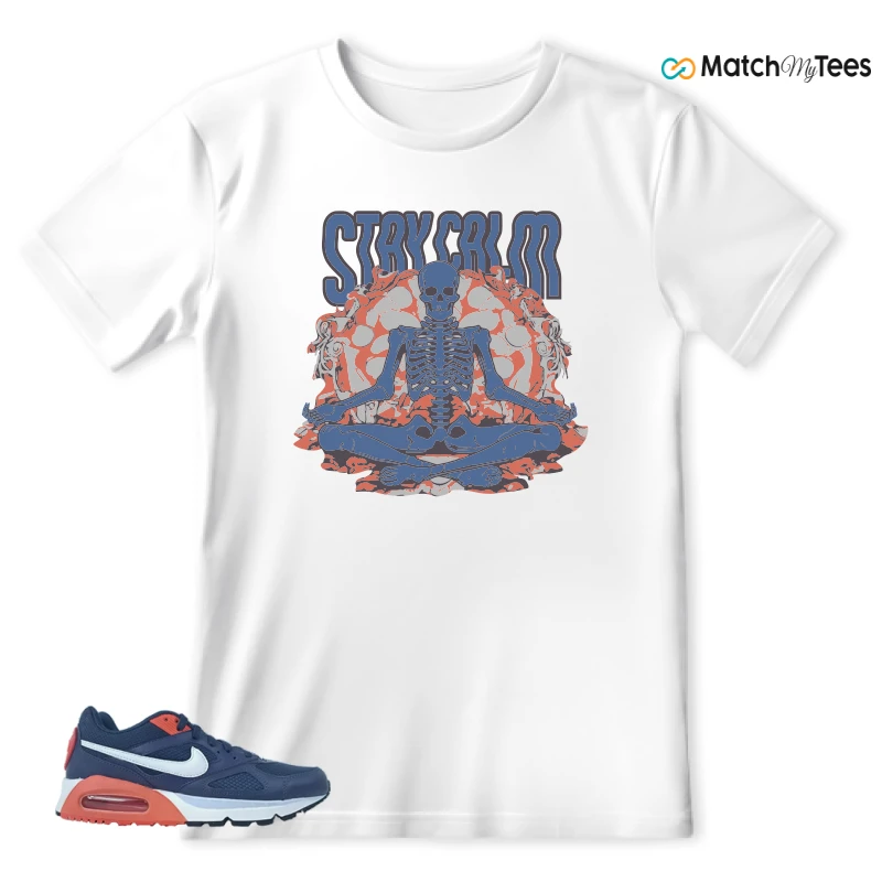 NIKE AIR MAX IVO THUNDER BLUE SNEAKER Matching Tees t-shirt