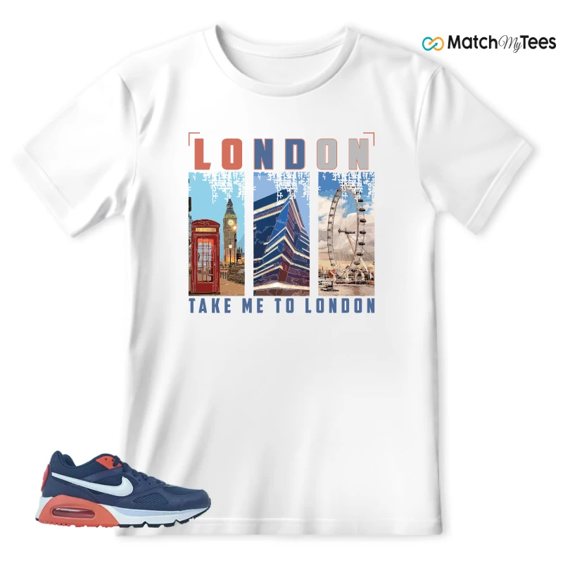 NIKE AIR MAX IVO THUNDER BLUE SNEAKER Matching Tees t-shirt