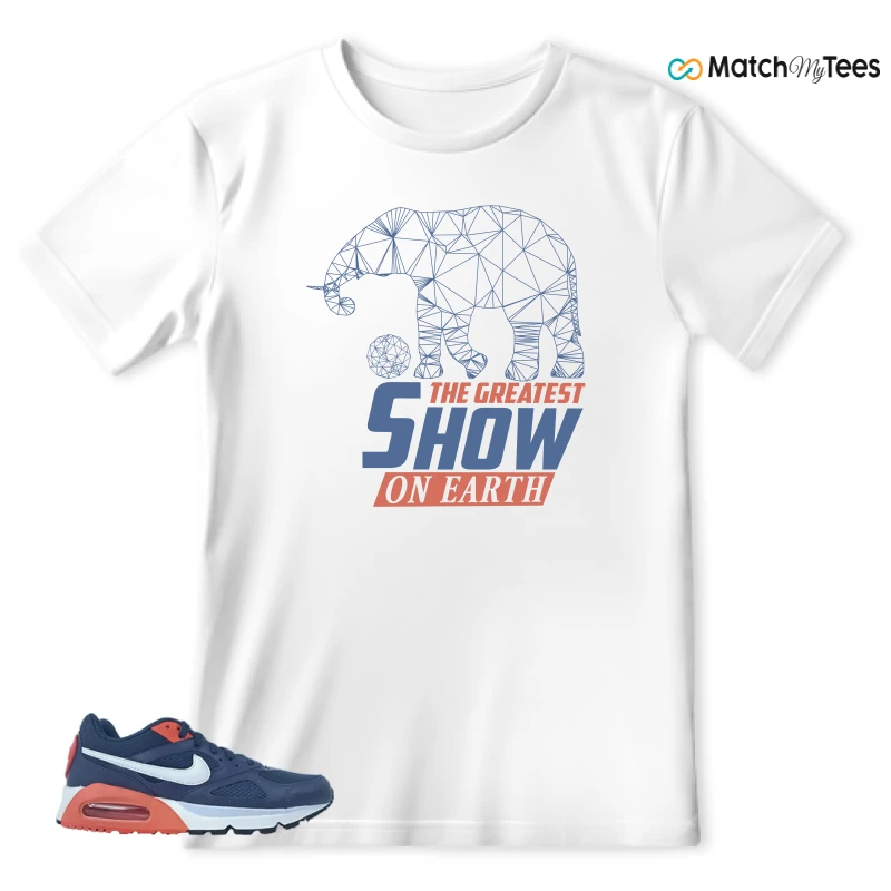 NIKE AIR MAX IVO THUNDER BLUE SNEAKER Matching Tees t-shirt