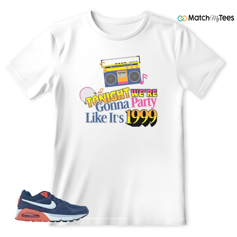 NIKE AIR MAX IVO THUNDER BLUE SNEAKER Matching Tees t-shirt