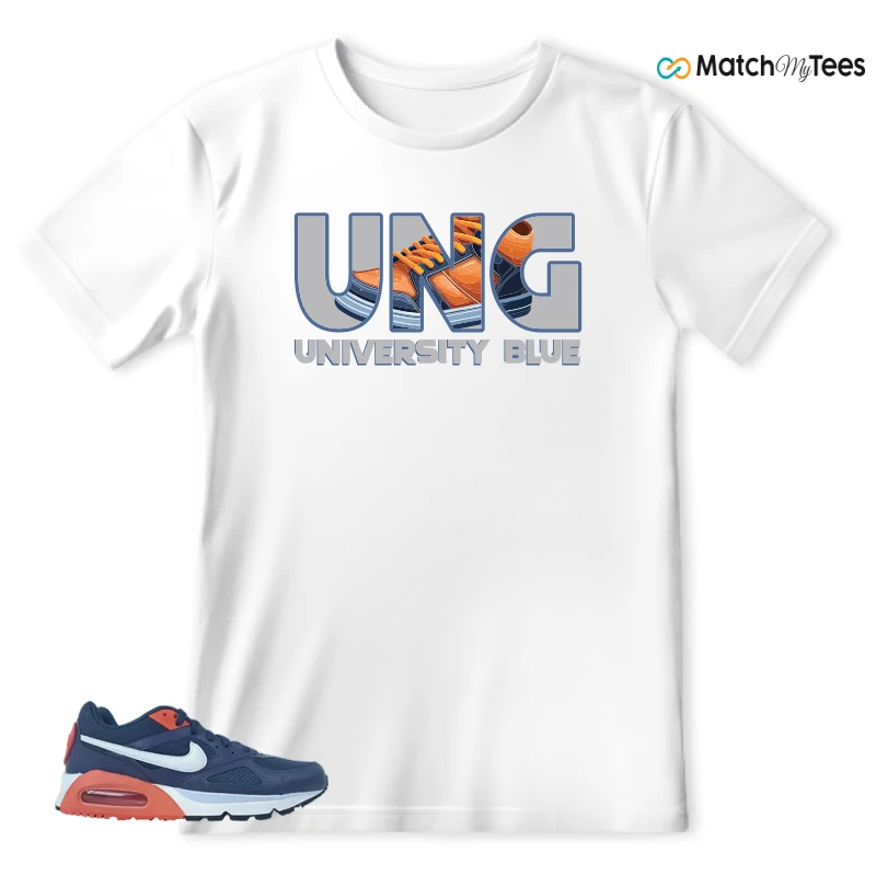 NIKE AIR MAX IVO THUNDER BLUE SNEAKER Matching Tees t-shirt
