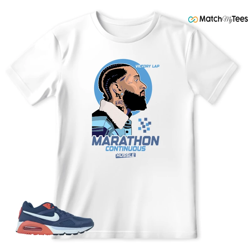 NIKE AIR MAX IVO THUNDER BLUE SNEAKER Matching Tees t-shirt