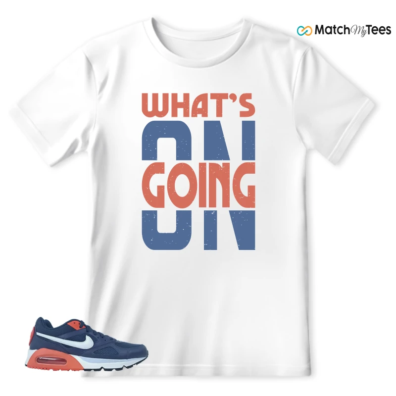 NIKE AIR MAX IVO THUNDER BLUE SNEAKER Matching Tees t-shirt